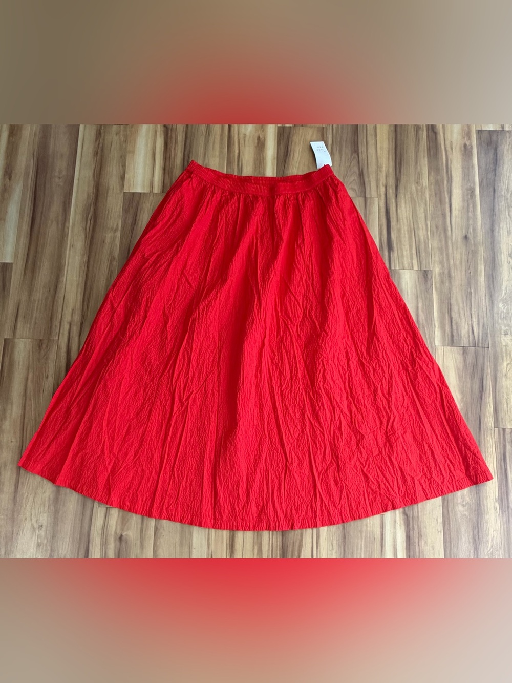 971: a new day Red Full A-Line Skirt - XL